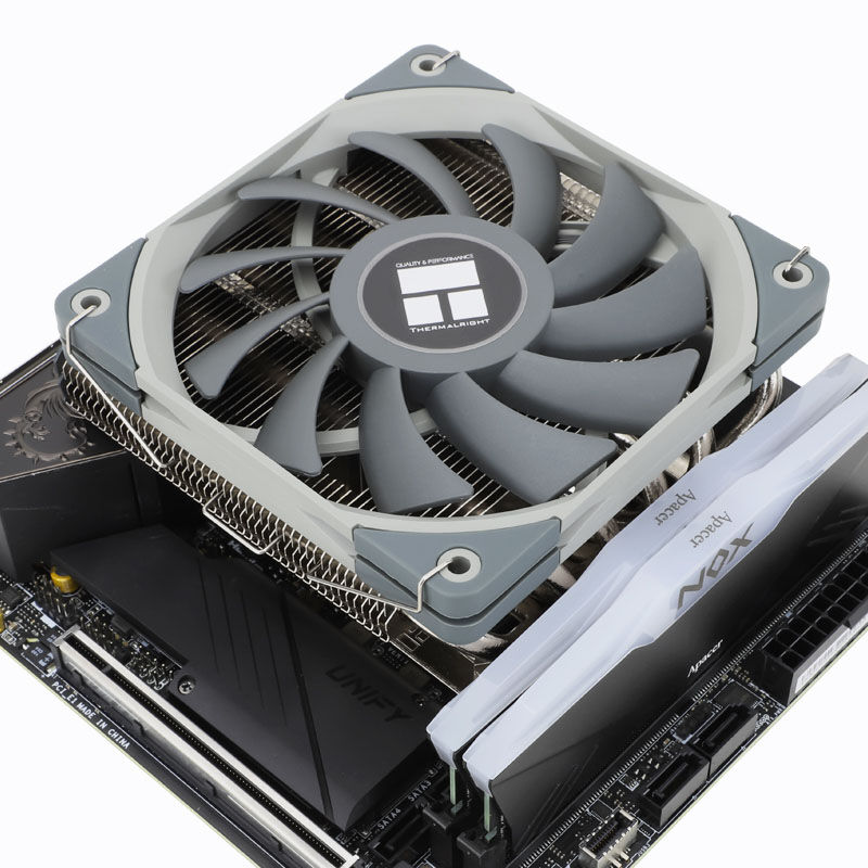 Thermalright AXP120 X67 Low Profile CPU Cooler - 120mm, Black : image 10