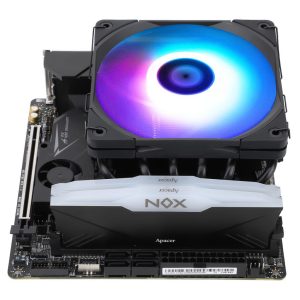 Thermalright AXP120 X67 ARGB Low Profile CPU Cooler - 120mm, Black