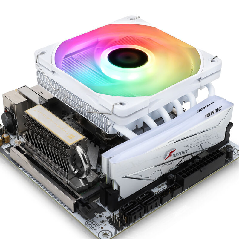 Thermalright AXP120 X67 ARGB Low Profile CPU Cooler - 120mm, White