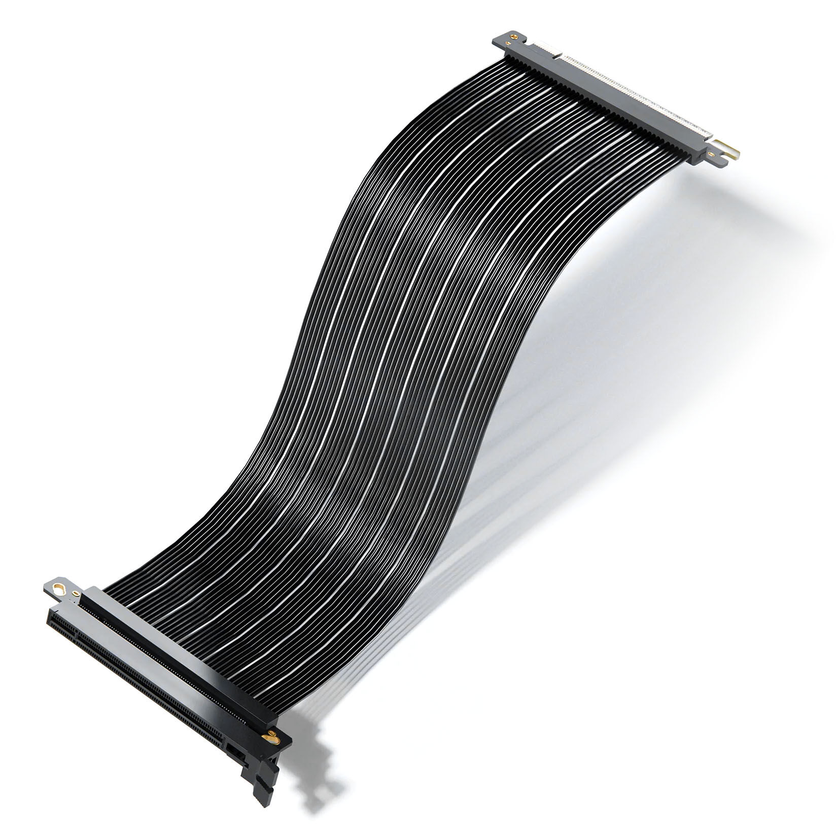 SSUPD PCIe 5.0 riser cable, black - 320mm, straight - Watercooling UK