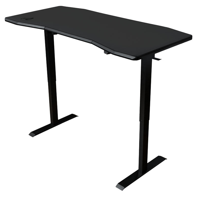 Nitro Concepts Gaming Table D16E Carbon Black 1600x800 - electrically height adjustable : image 2