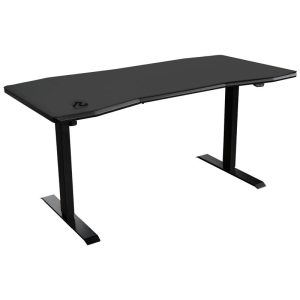 Nitro Concepts Gaming Table D16E Carbon Black 1600x800 - electrically height adjustable : image 1