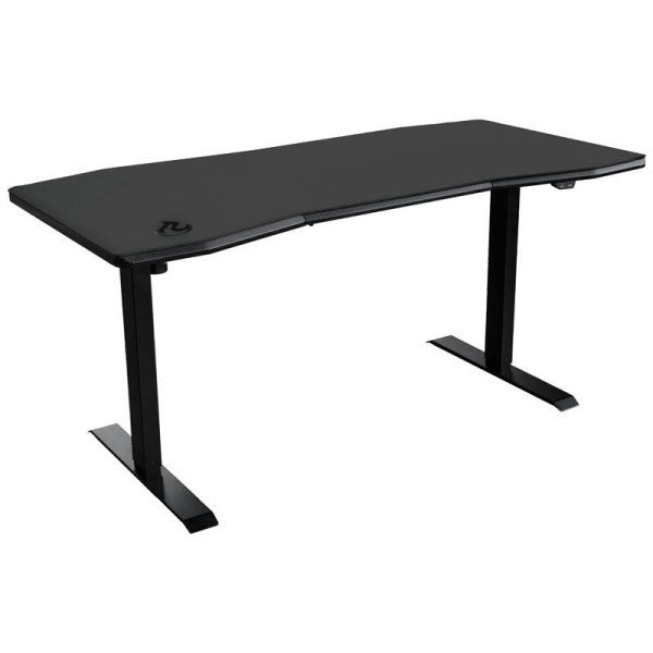 Nitro Concepts Gaming Table D16E Carbon Black 1600×800 – electrically height adjustable