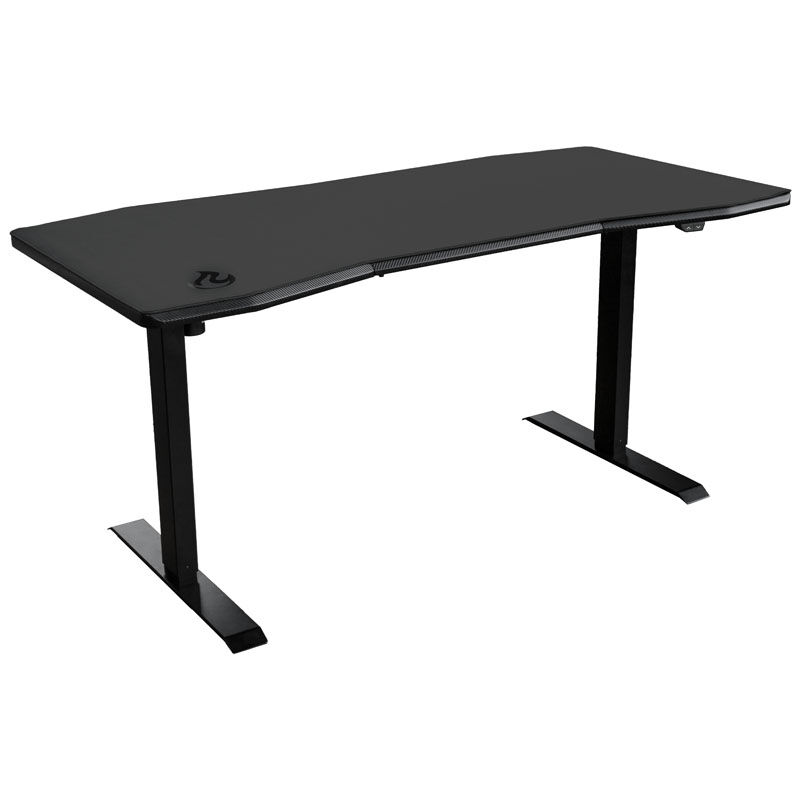 Nitro Concepts Gaming Table D16E Carbon Black 1600x800 - electrically height adjustable : image 1
