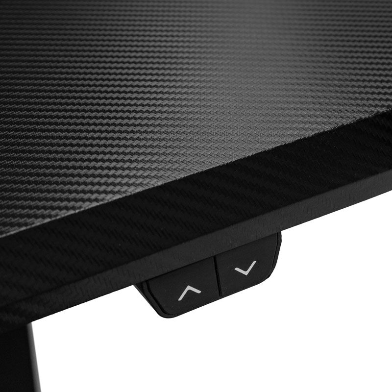 Nitro Concepts Gaming Table D16E Carbon Black 1600x800 - electrically height adjustable : image 7