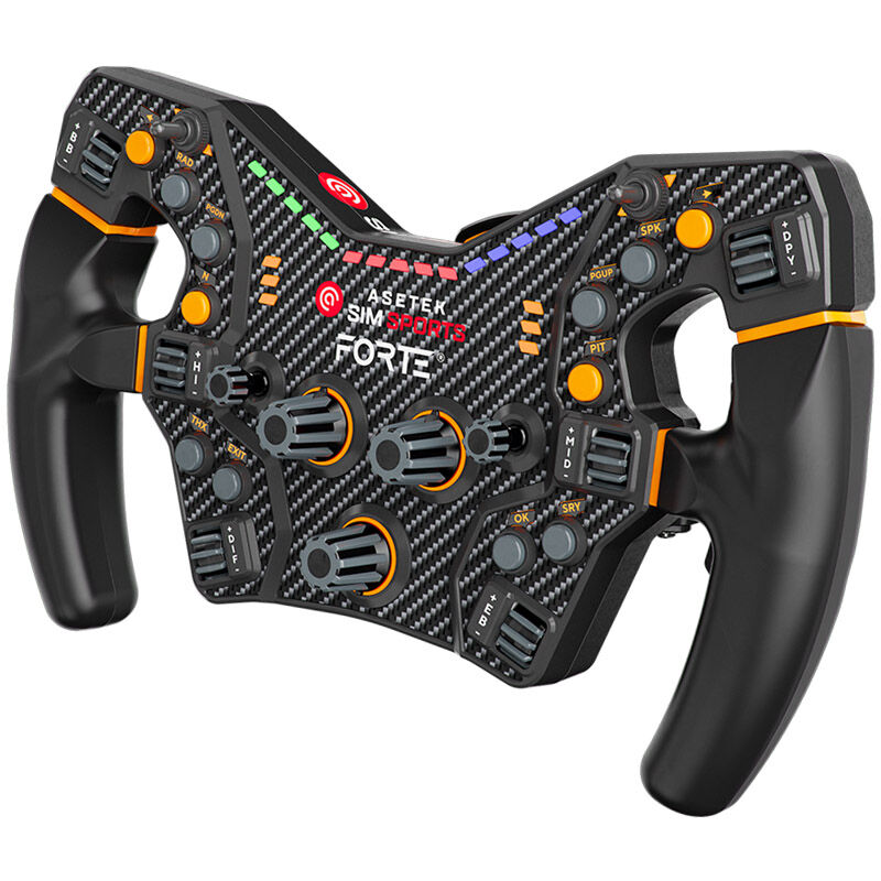 Asetek SimSports Invicta Wheelbase (27nm) + Forte Formula Wheel : image 3