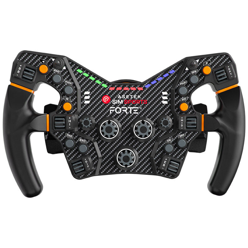 Asetek SimSports Invicta Wheelbase (27nm) + Forte Formula Wheel : image 5