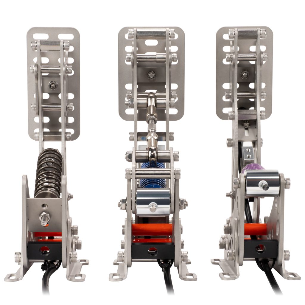 VRS DirectForce Pro 3-Pedal Set, accelerator, brake + clutch