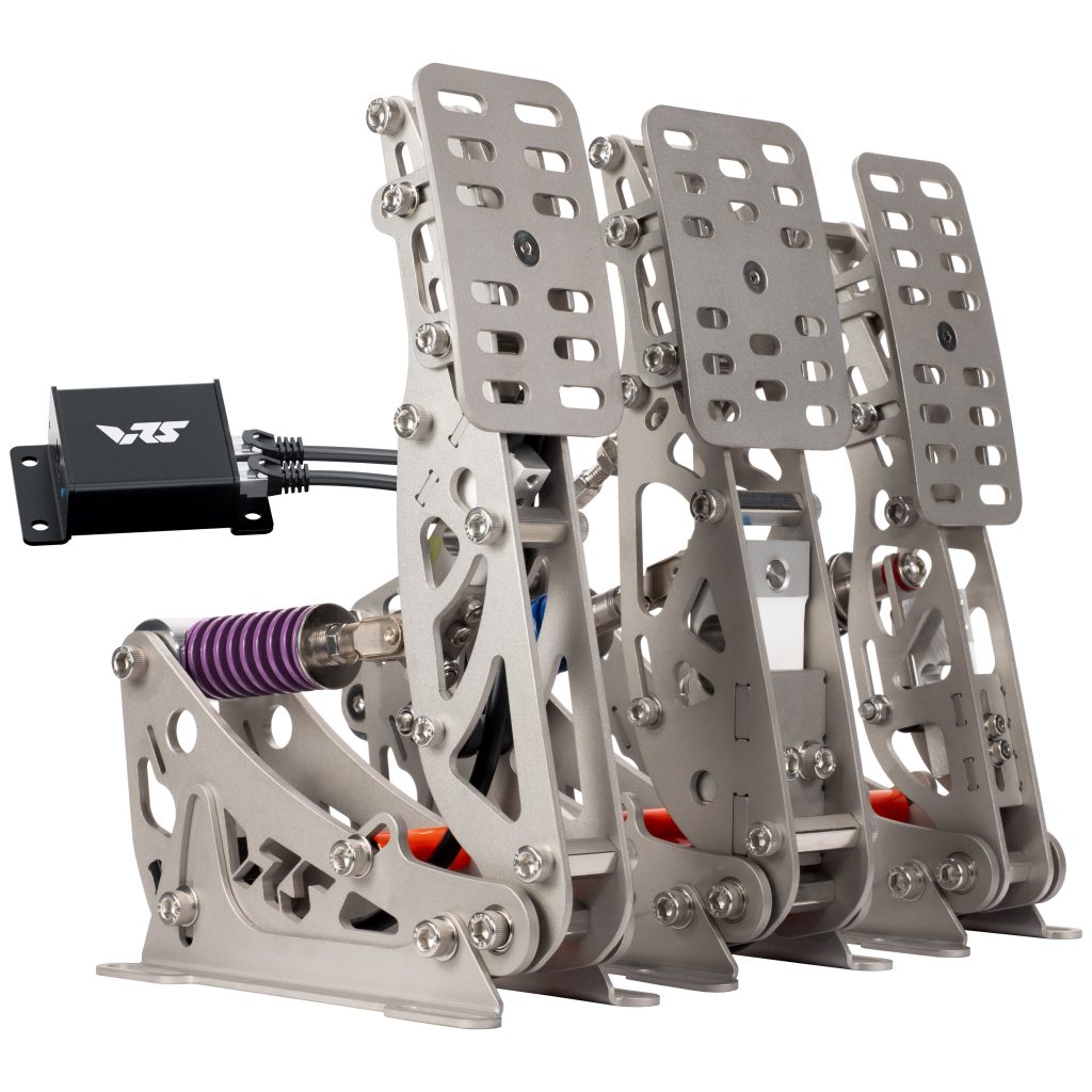 VRS DirectForce Pro 3-Pedal Set, accelerator, brake + clutch