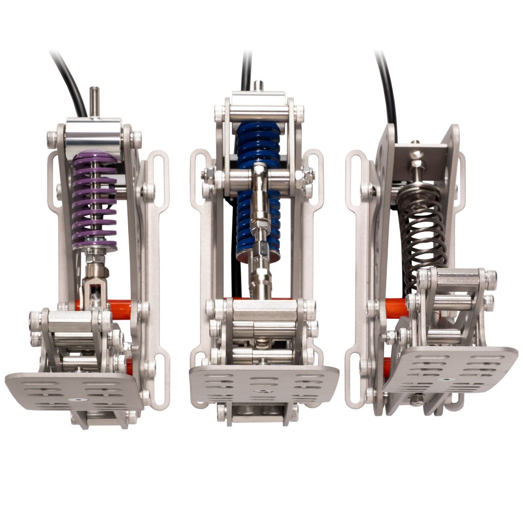 VRS DirectForce Pro 3-Pedal Set, accelerator, brake + clutch