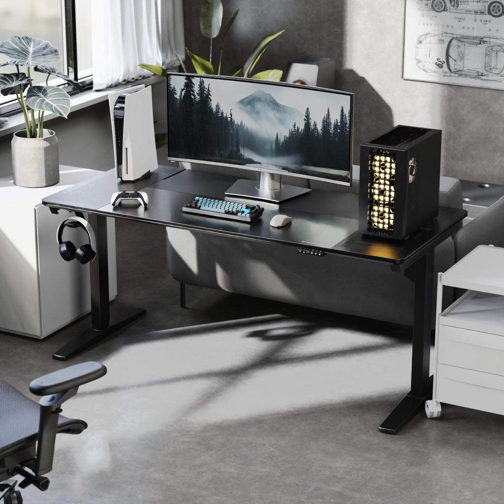 ThunderX3 LAB-X Gaming Table, height adjustable - black : image 7