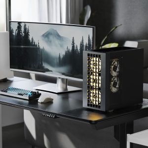 ThunderX3 LAB-X Gaming Table, height adjustable - black : image 9
