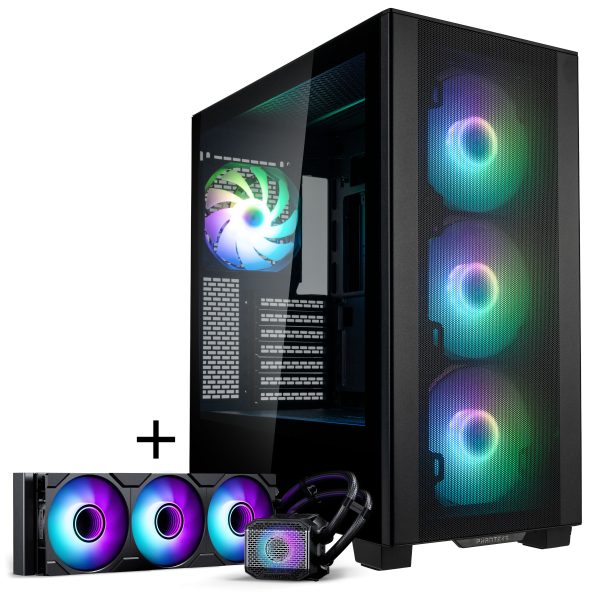 PHANTEKS XT Pro Ultra + Glacier One 360M25 Gen2 DRGB, 360mm, bundle – black