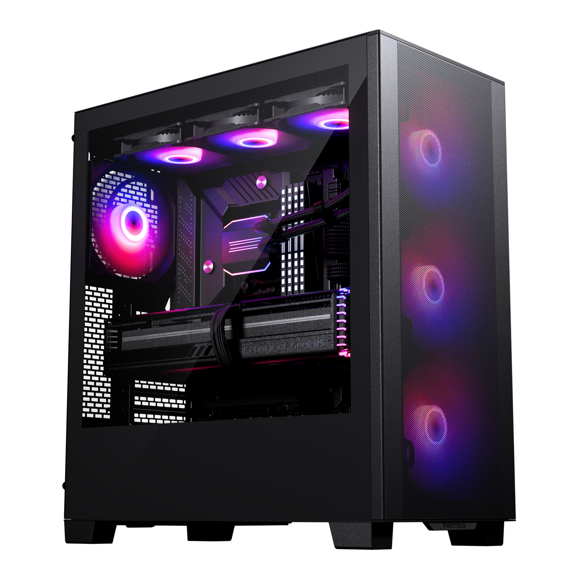 PHANTEKS XT Pro Ultra + Glacier One 360M25 Gen2 DRGB, 360mm, bundle - black