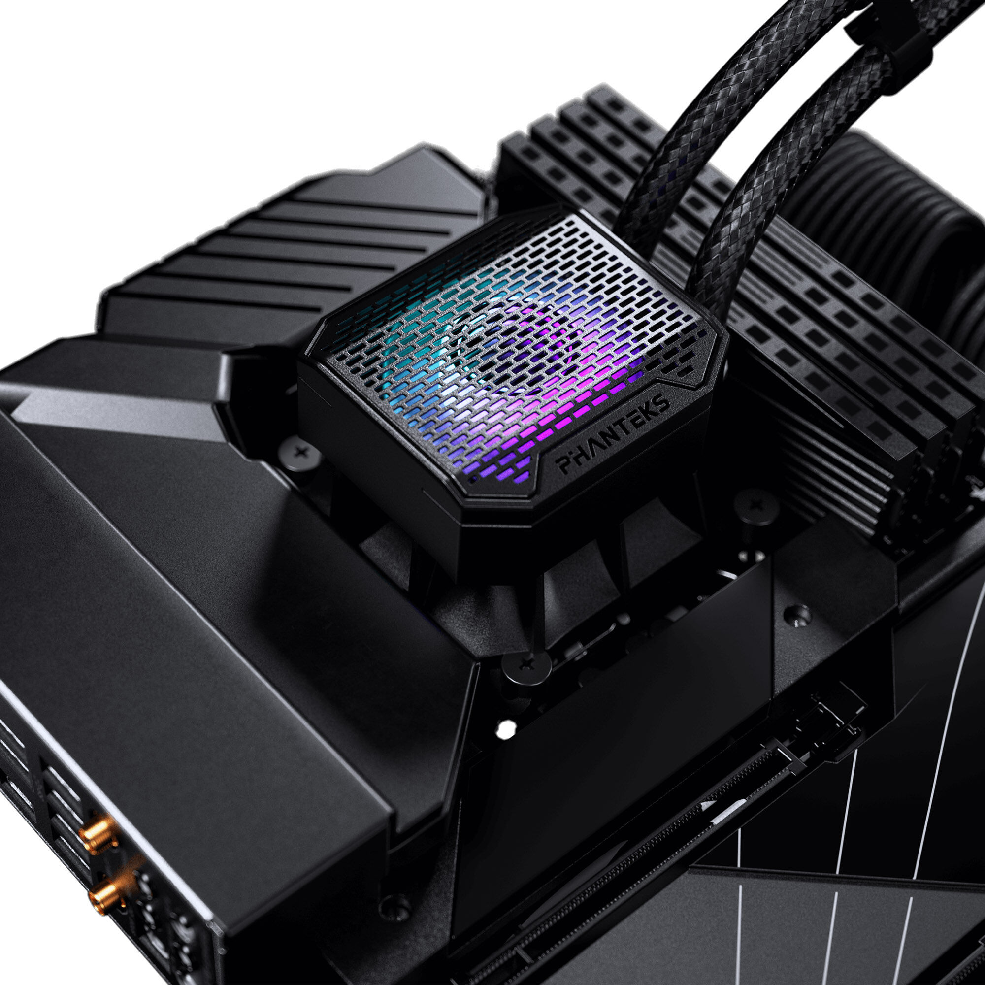 PHANTEKS XT Pro Ultra + Glacier One 360M25 Gen2 DRGB, 360mm, bundle - black