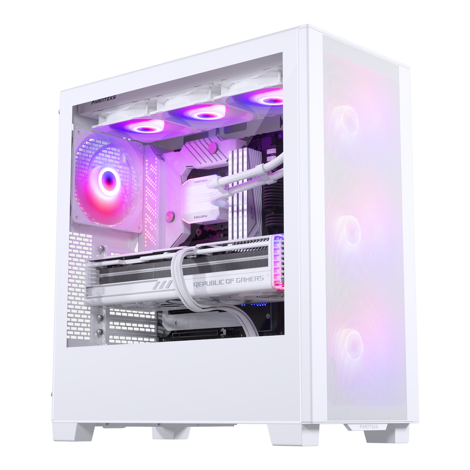 PHANTEKS XT Pro Ultra + Glacier One 360M25 Gen2 DRGB, 360mm, Bundle - White : image 2