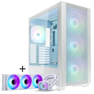 PHANTEKS XT Pro Ultra + Glacier One 360M25 Gen2 DRGB, 360mm, Bundle - White : image 1