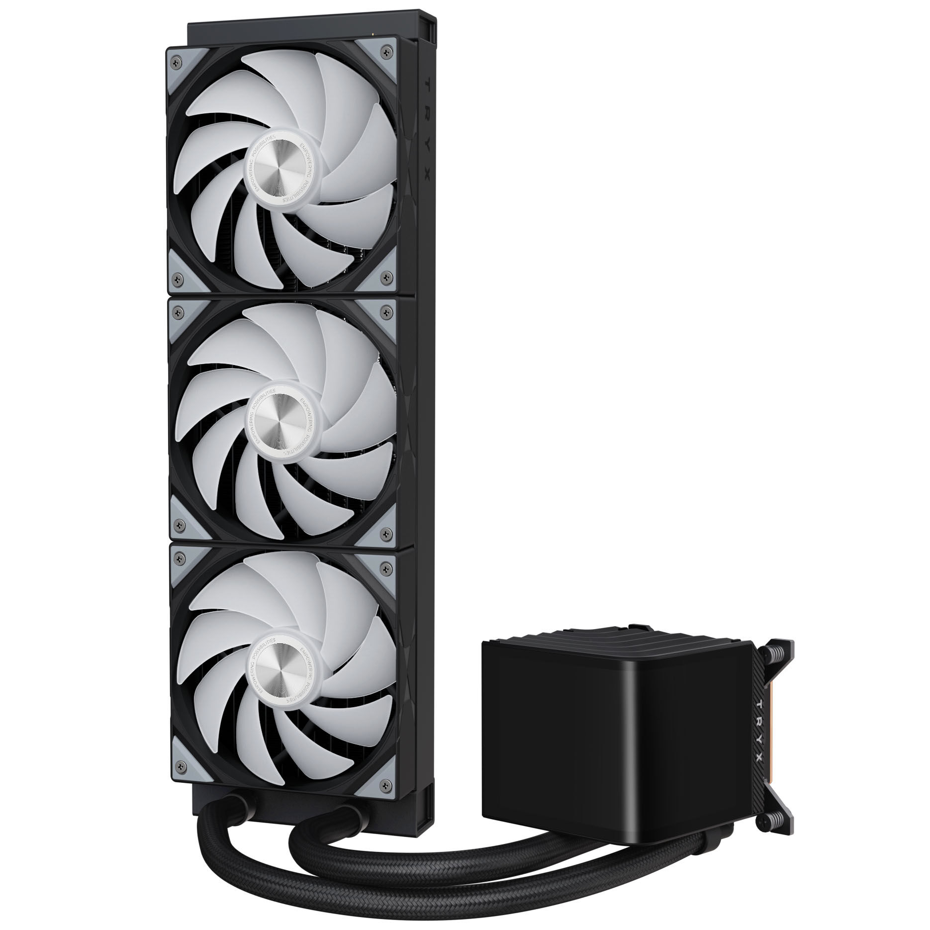 Lian Li O11D EVO RGB + TRYX PANORAMA ARGB Complete Water Cooling System - Black, 360mm : image 12
