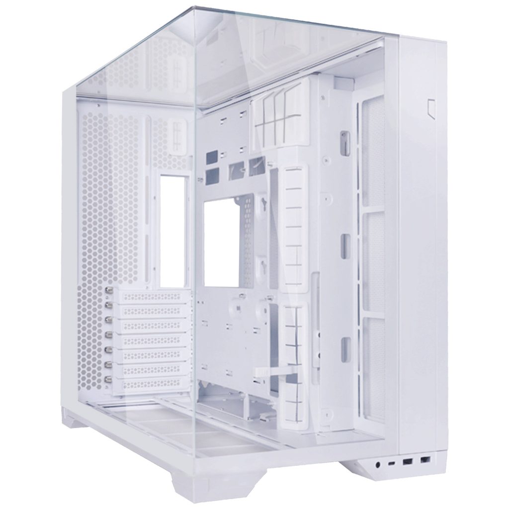 Lian Li O11 Vision Compact + TRYX PANORAMA SE ARGB Complete Water Cooling System - White, 360mm : image 5