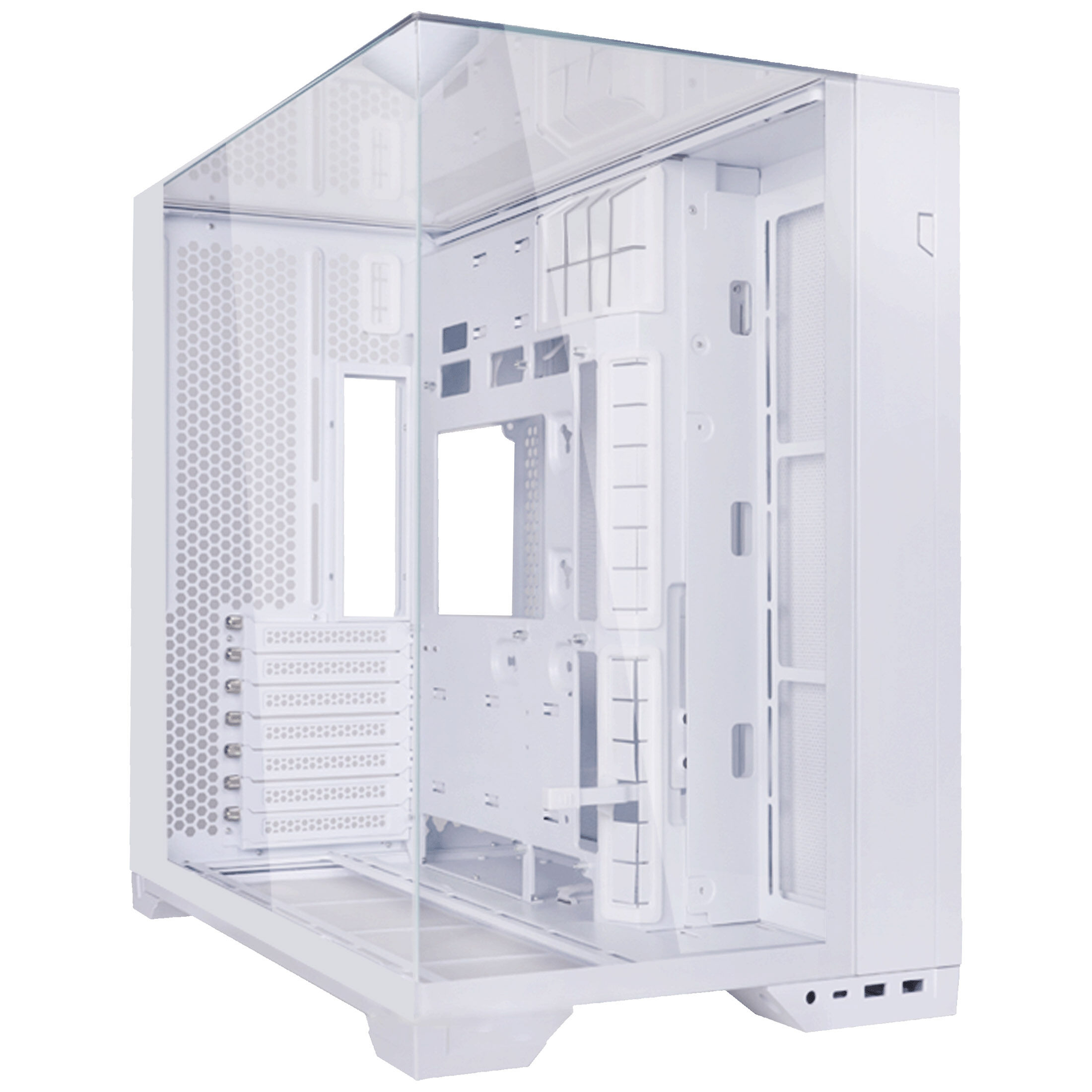 Lian Li O11 Vision Compact + TRYX PANORAMA SE ARGB Complete Water Cooling System - White, 360mm : image 5
