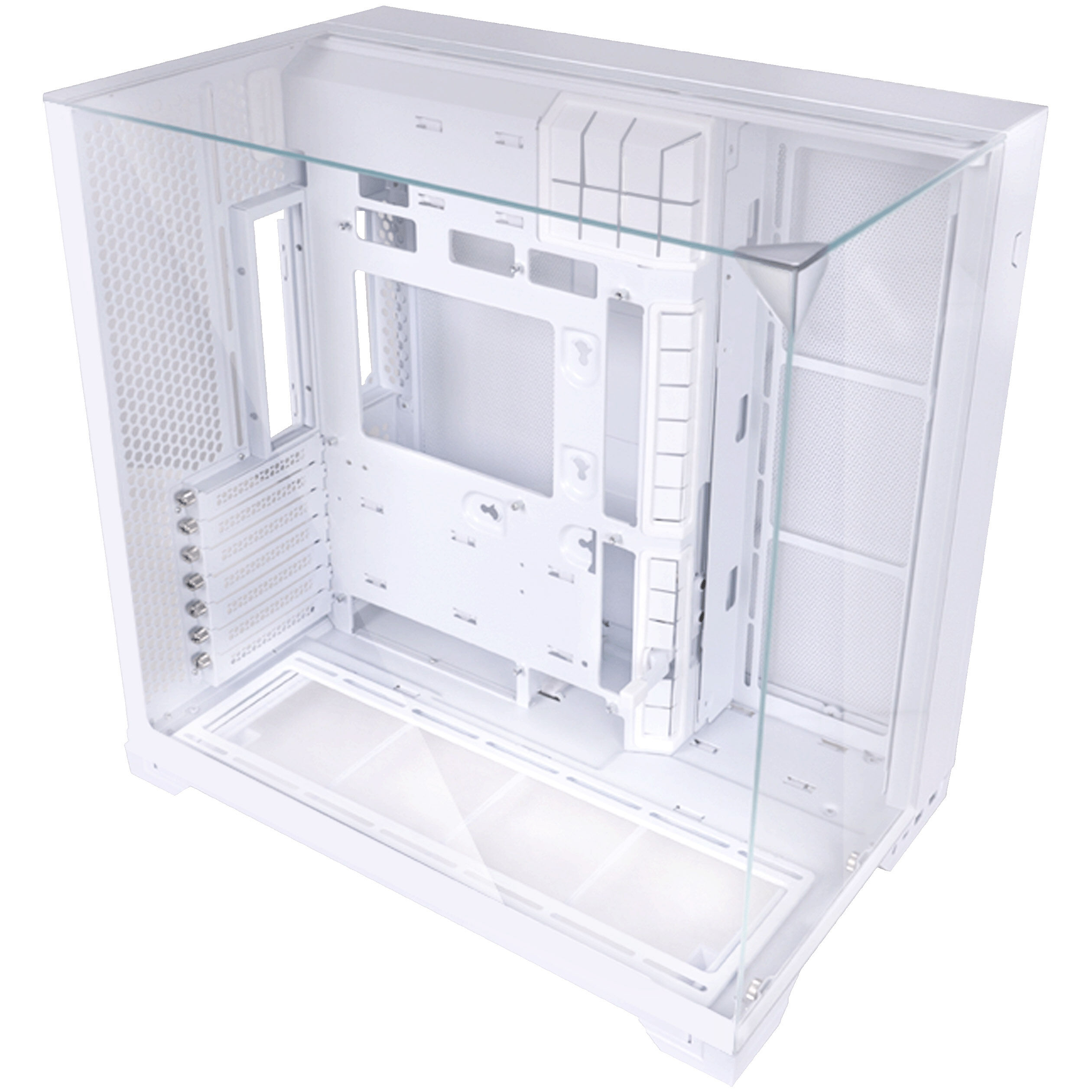 Lian Li O11 Vision Compact + TRYX PANORAMA SE ARGB Complete Water Cooling System - White, 360mm : image 3