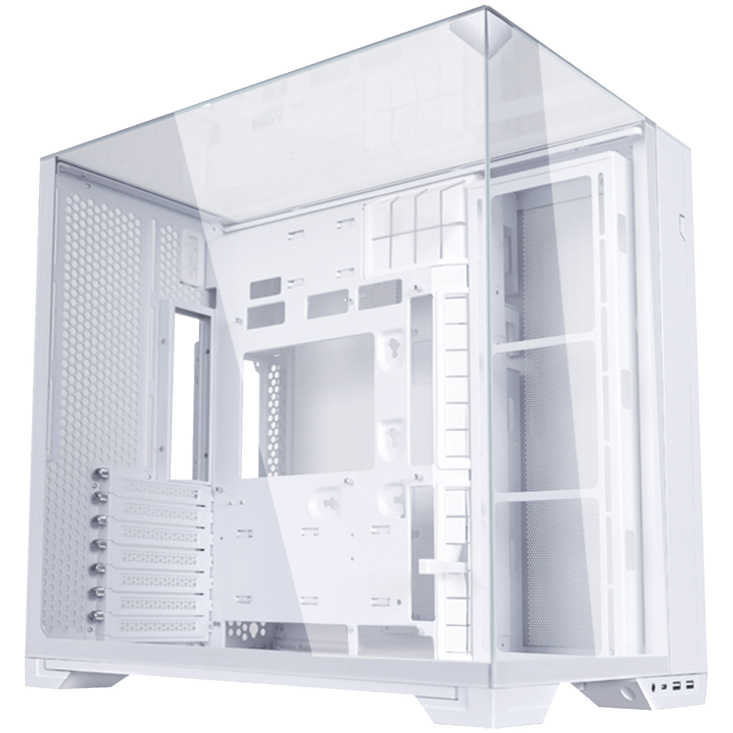 Lian Li O11 Vision Compact + TRYX PANORAMA SE ARGB Complete Water Cooling System - White, 360mm : image 2