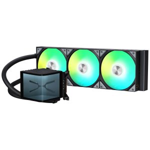 Lian Li O11 Vision Compact + TRYX PANORAMA ARGB Complete Water Cooling System - Black, 360mm : image 6