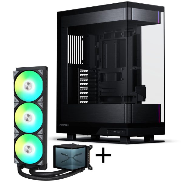 PHANTEKS Evolv X2 + TRYX PANORAMA ARGB Complete Water Cooling System – Black, 360mm