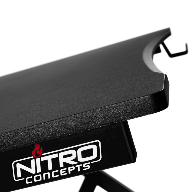 Nitro Concepts D12 Gaming Desk - black : image 7
