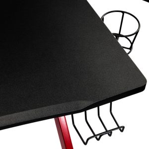 Nitro Concepts D12 Gaming Desk - black/red