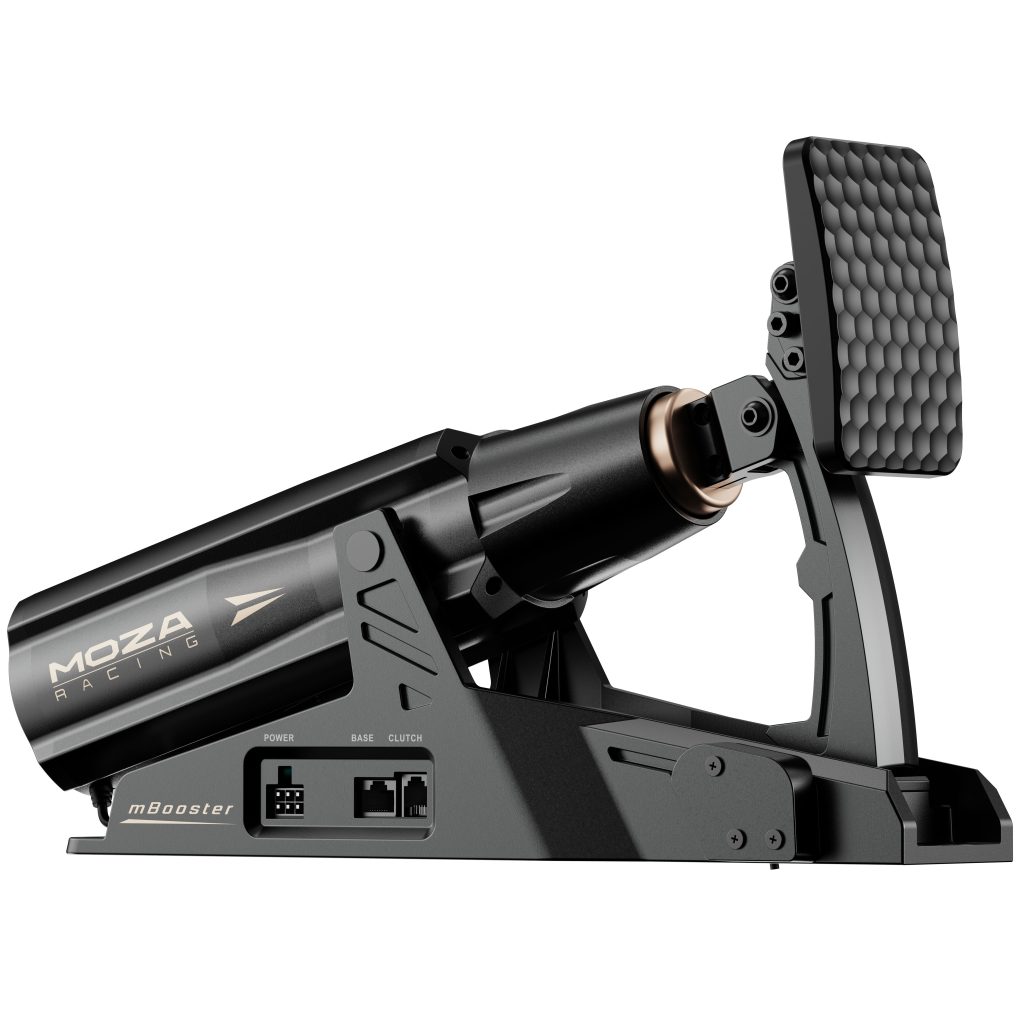 MOZA mBooster Active Pedal with CRP2 Throttle
