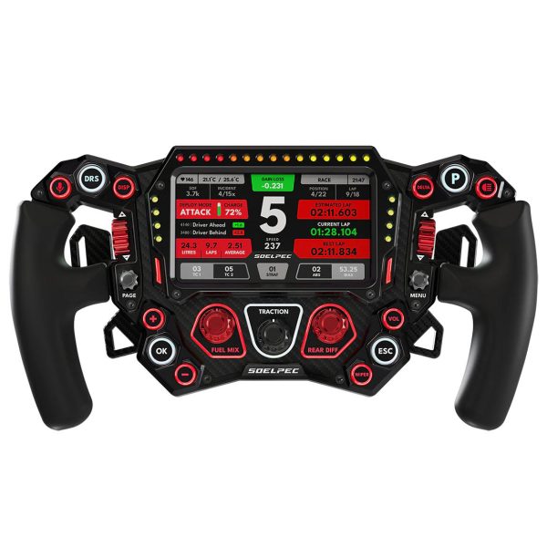 SOELPEC Spectra XR Steering Wheel – lava