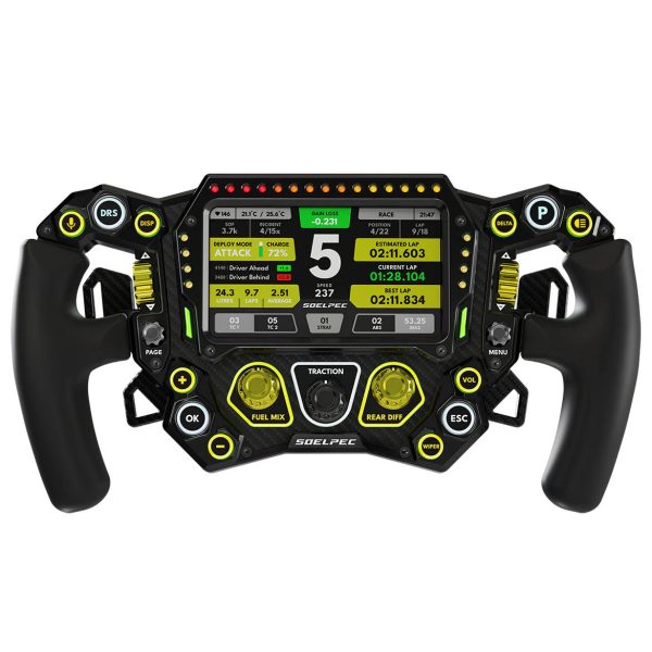 SOELPEC Spectra XR Steering Wheel – neon