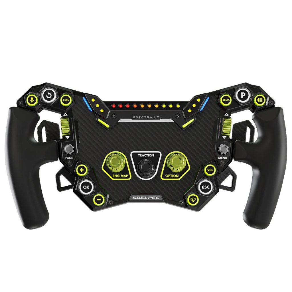 SOELPEC Spectra LT Steering Wheel - neon