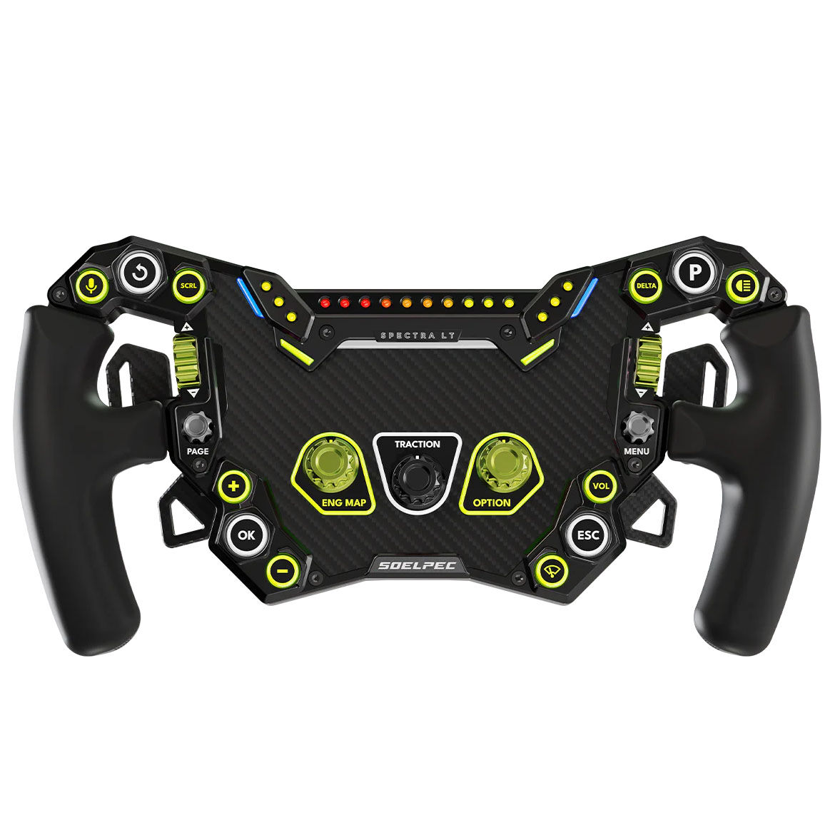 SOELPEC Spectra LT Steering Wheel - neon