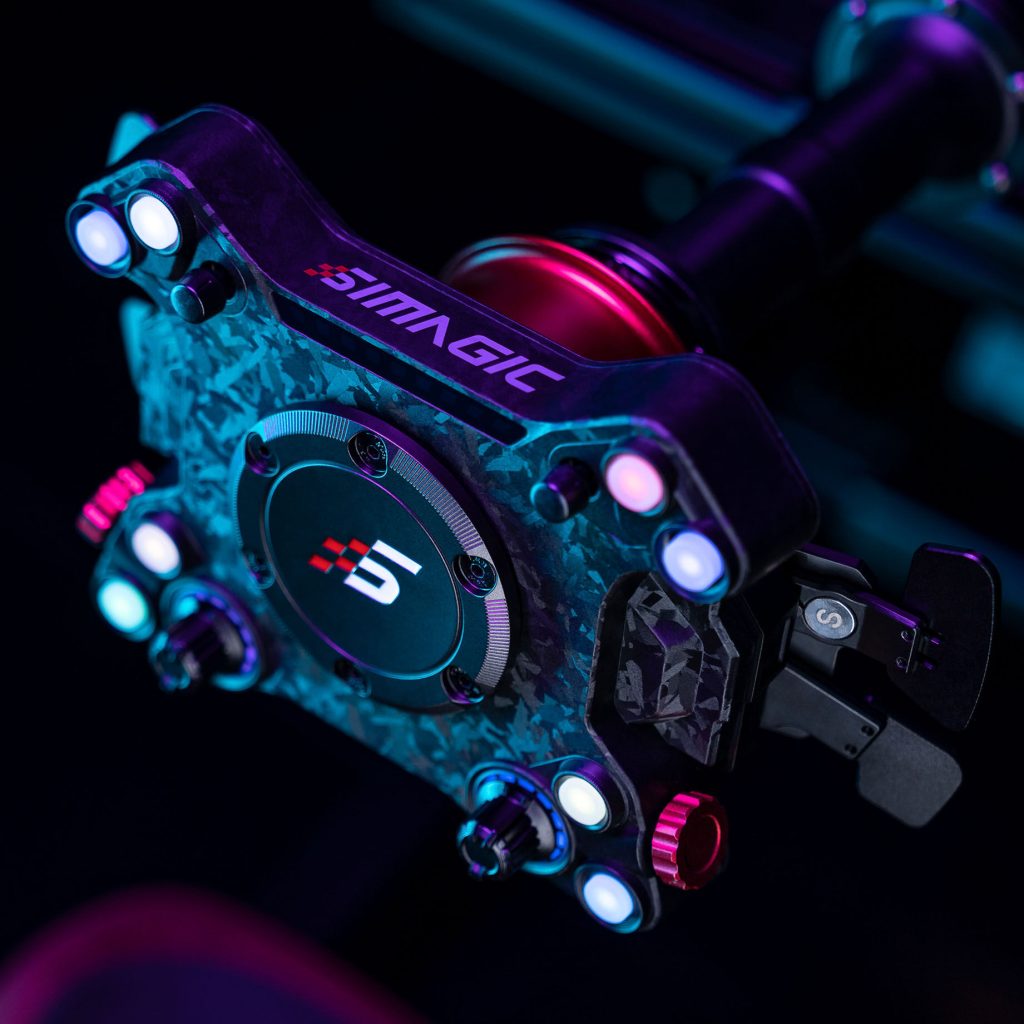 Simagic Neo X Hub Wheelhub, RGB - black/carbon