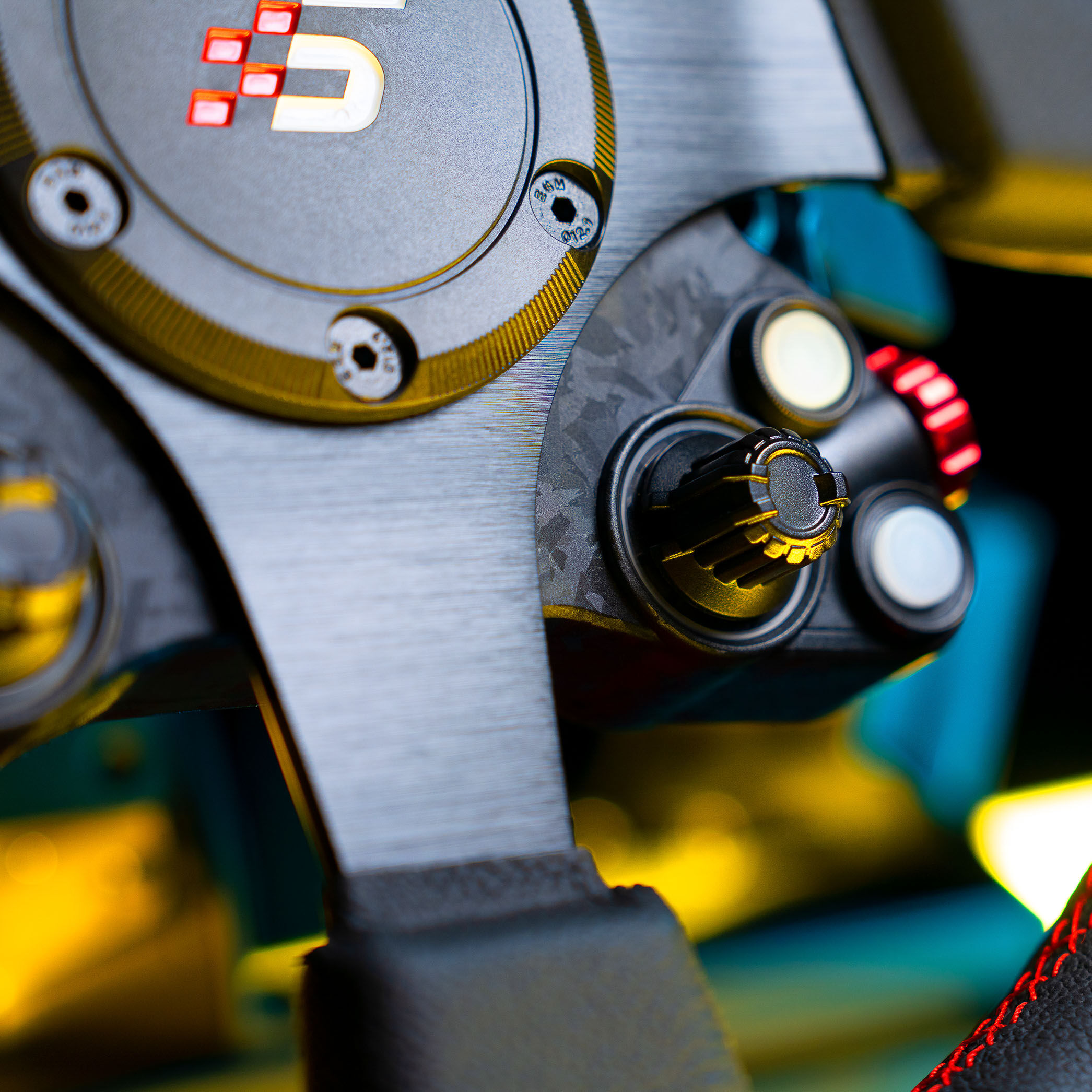 Simagic Neo X Hub Wheelhub, RGB - black/carbon