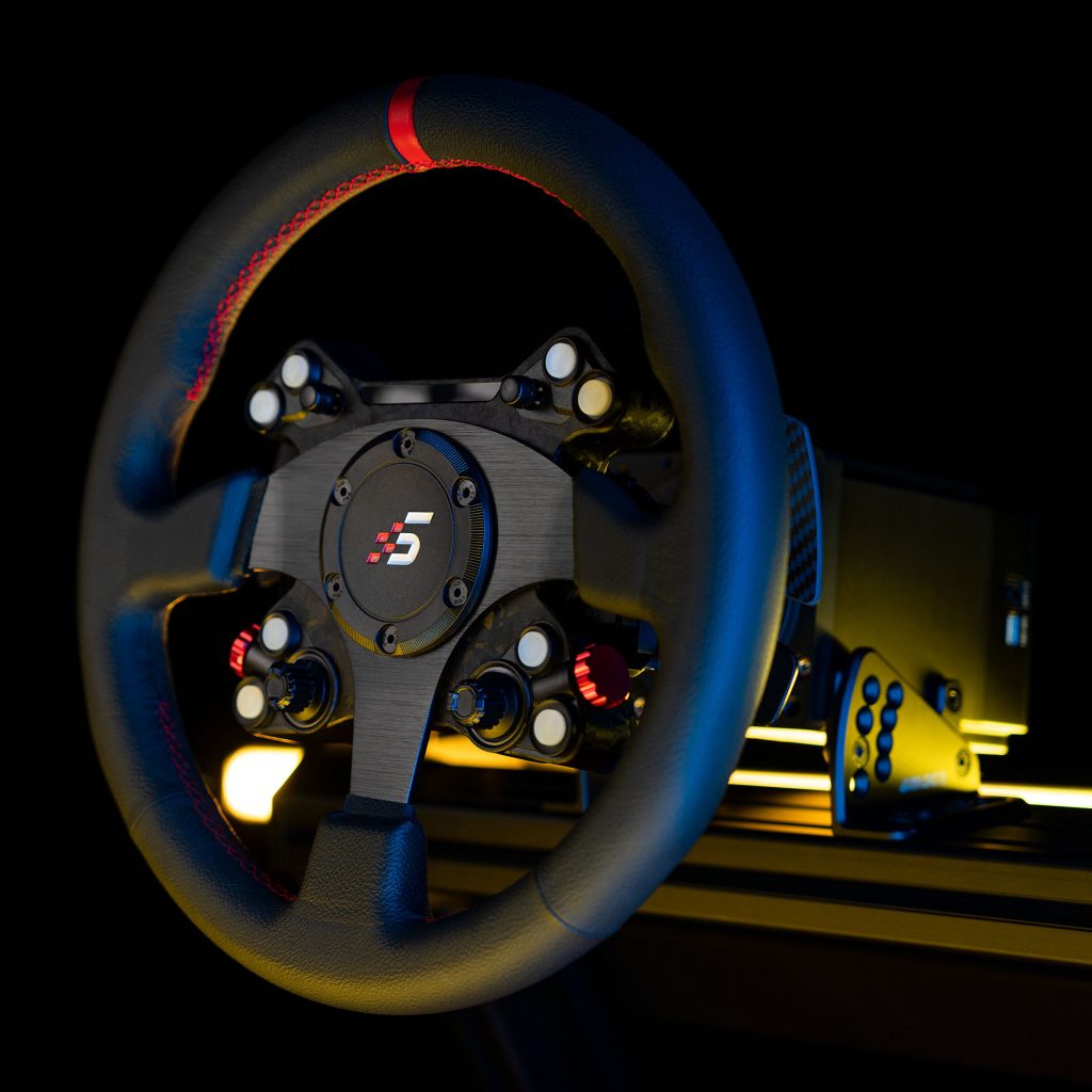 Simagic Neo X Hub Wheelhub, RGB - black/carbon