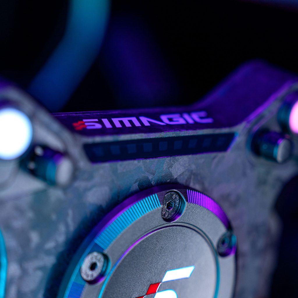 Simagic Neo X Hub Wheelhub, RGB - black/carbon