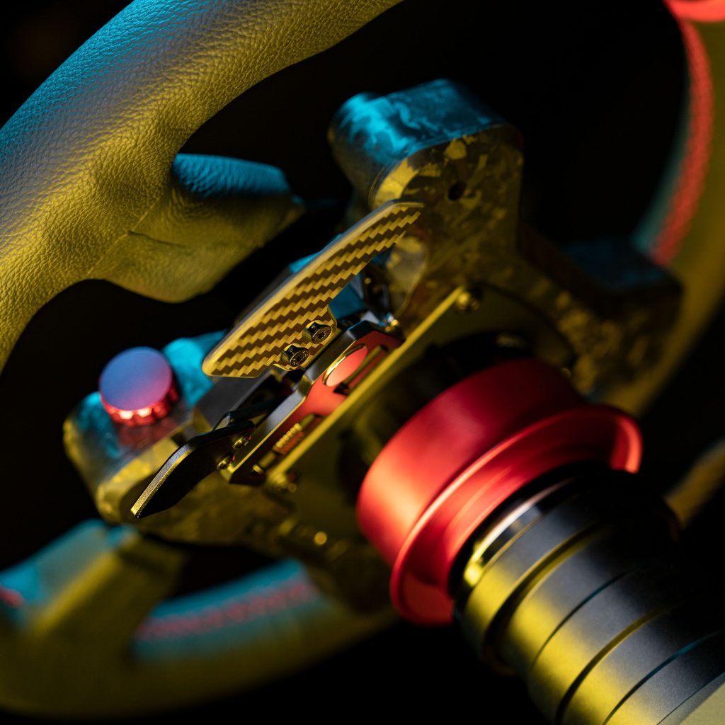 Simagic Neo X Hub Wheelhub, RGB - black/carbon
