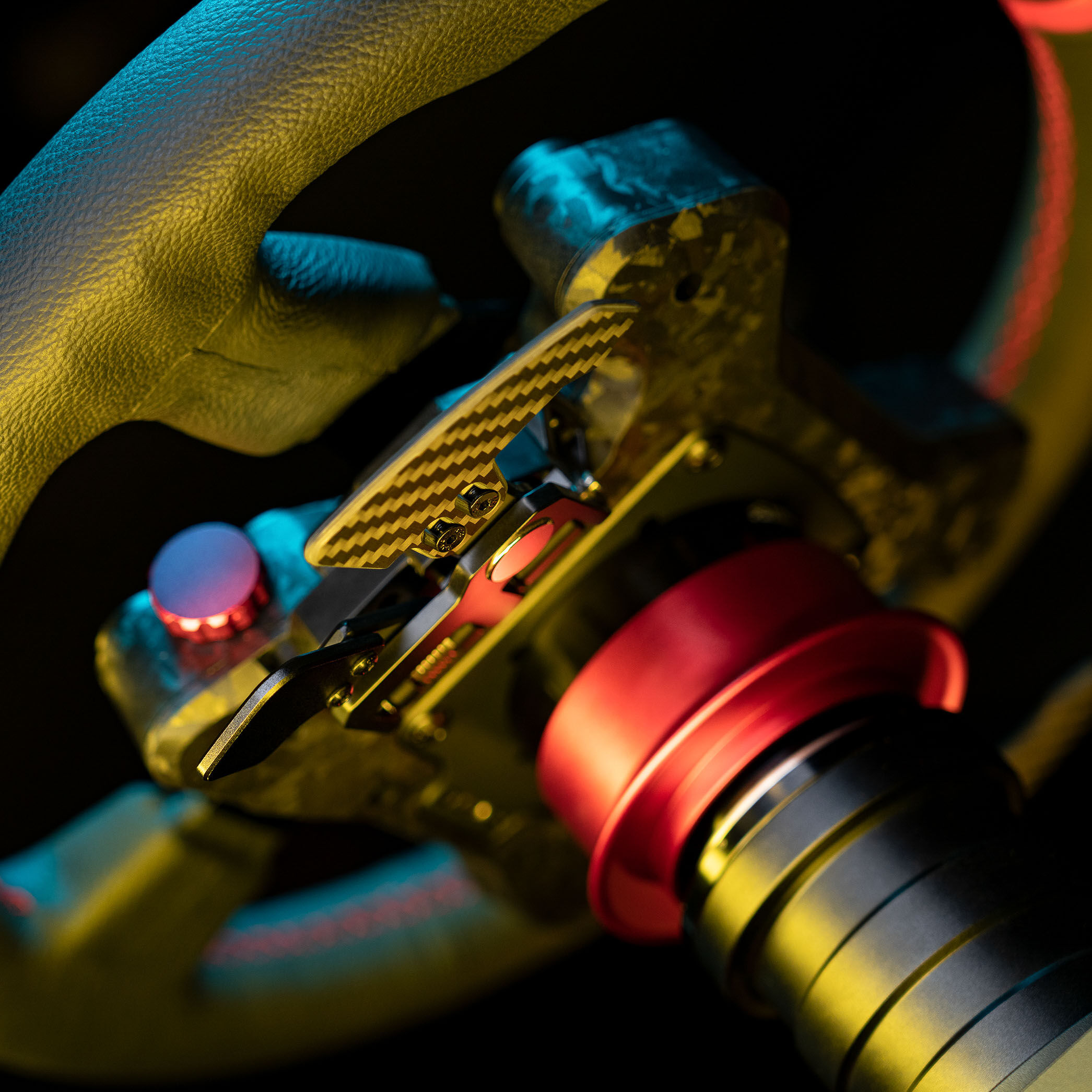Simagic Neo X Hub Wheelhub, RGB - black/carbon