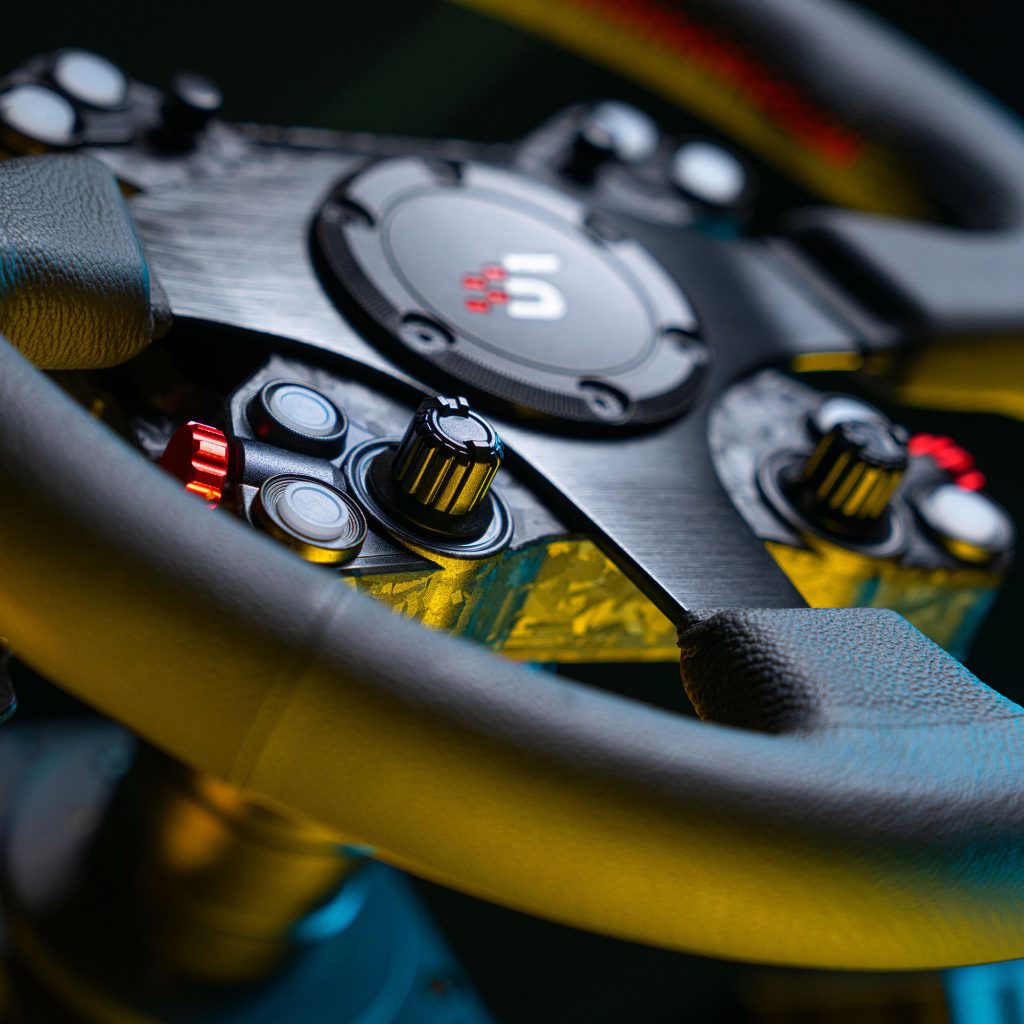 Simagic Neo X Hub Wheelhub, RGB - black/carbon