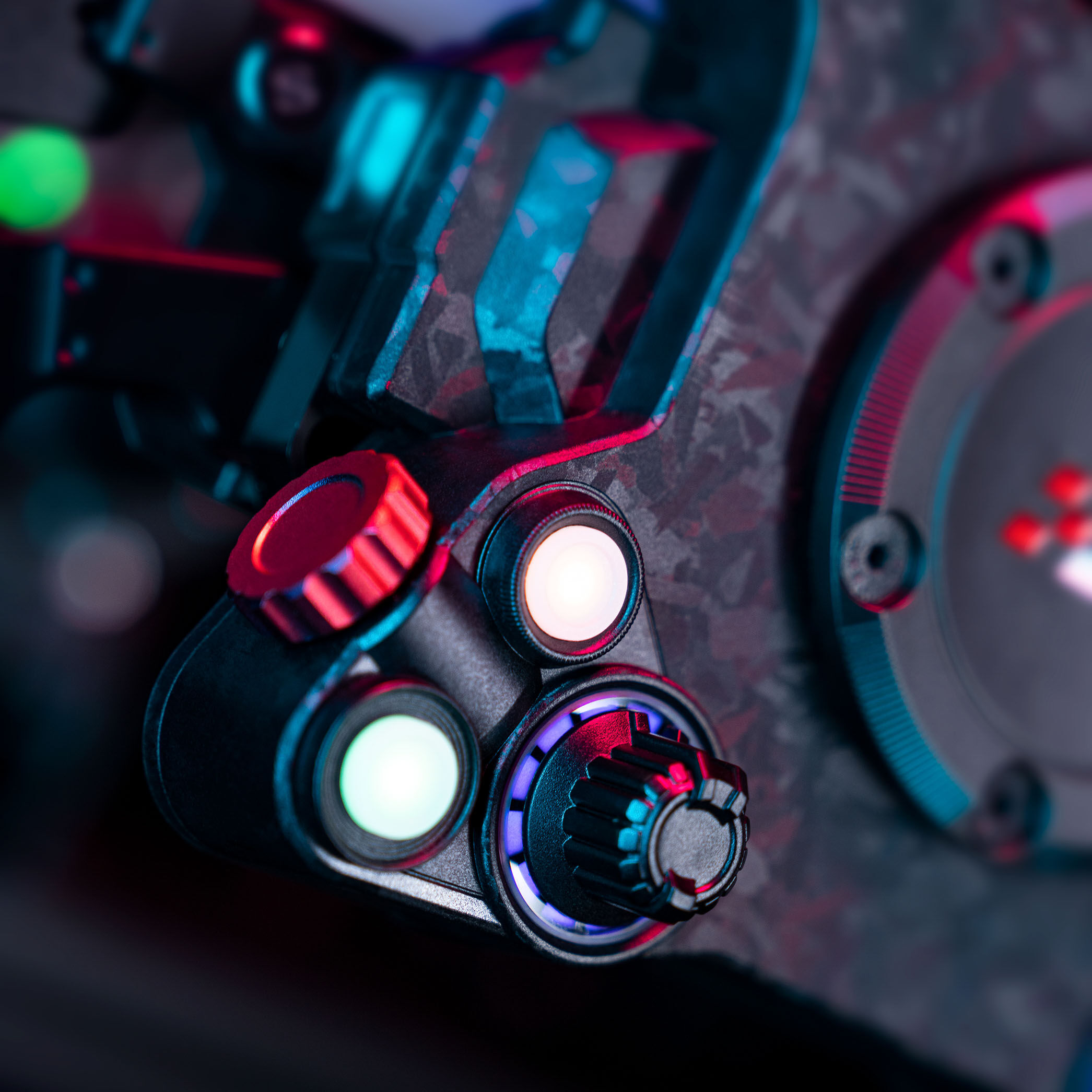 Simagic Neo X Hub Wheelhub, RGB - black/carbon