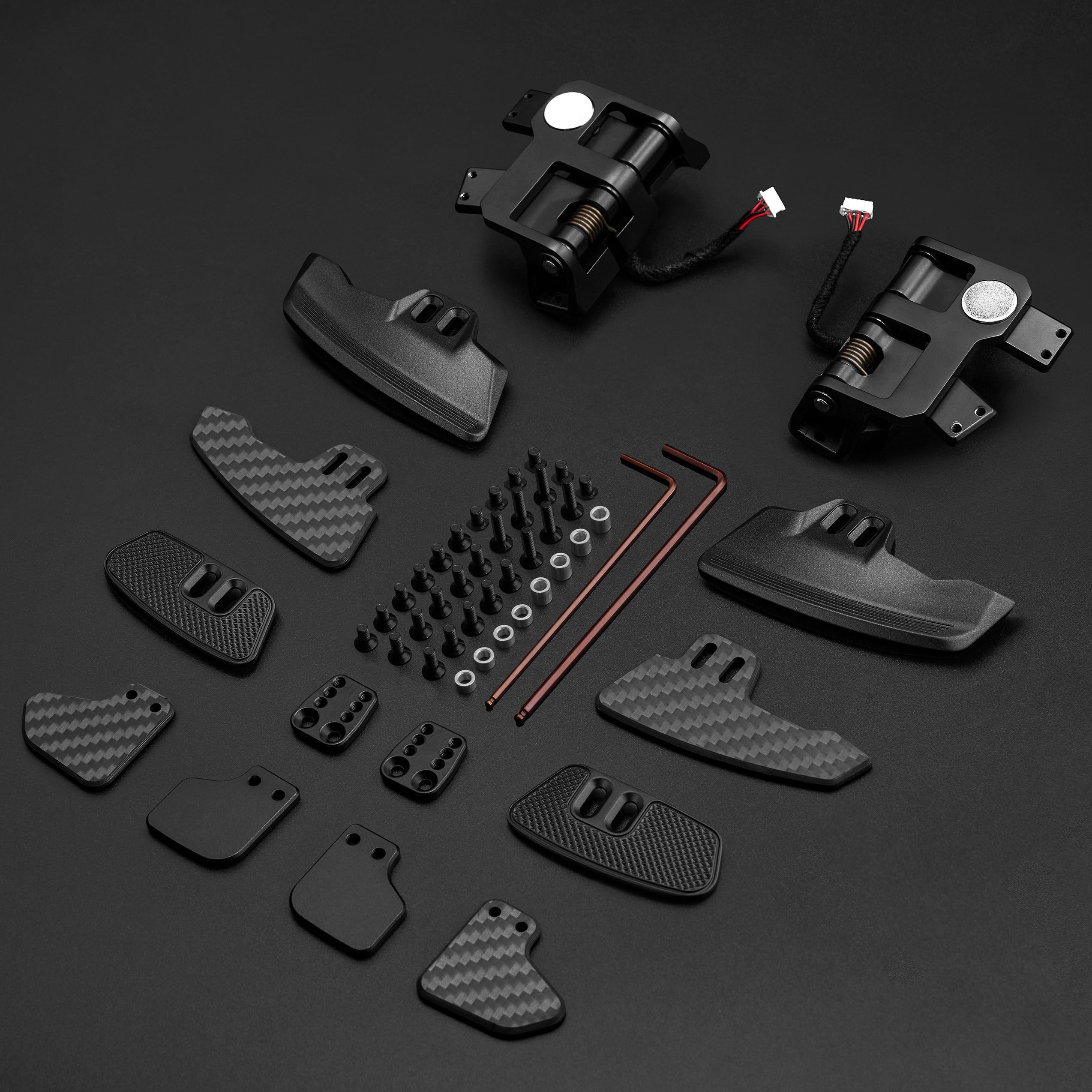 Simagic shift paddle module - black, dual clutch