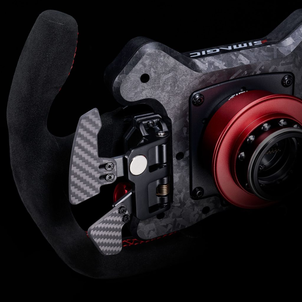 Simagic shift paddle module - black, dual clutch