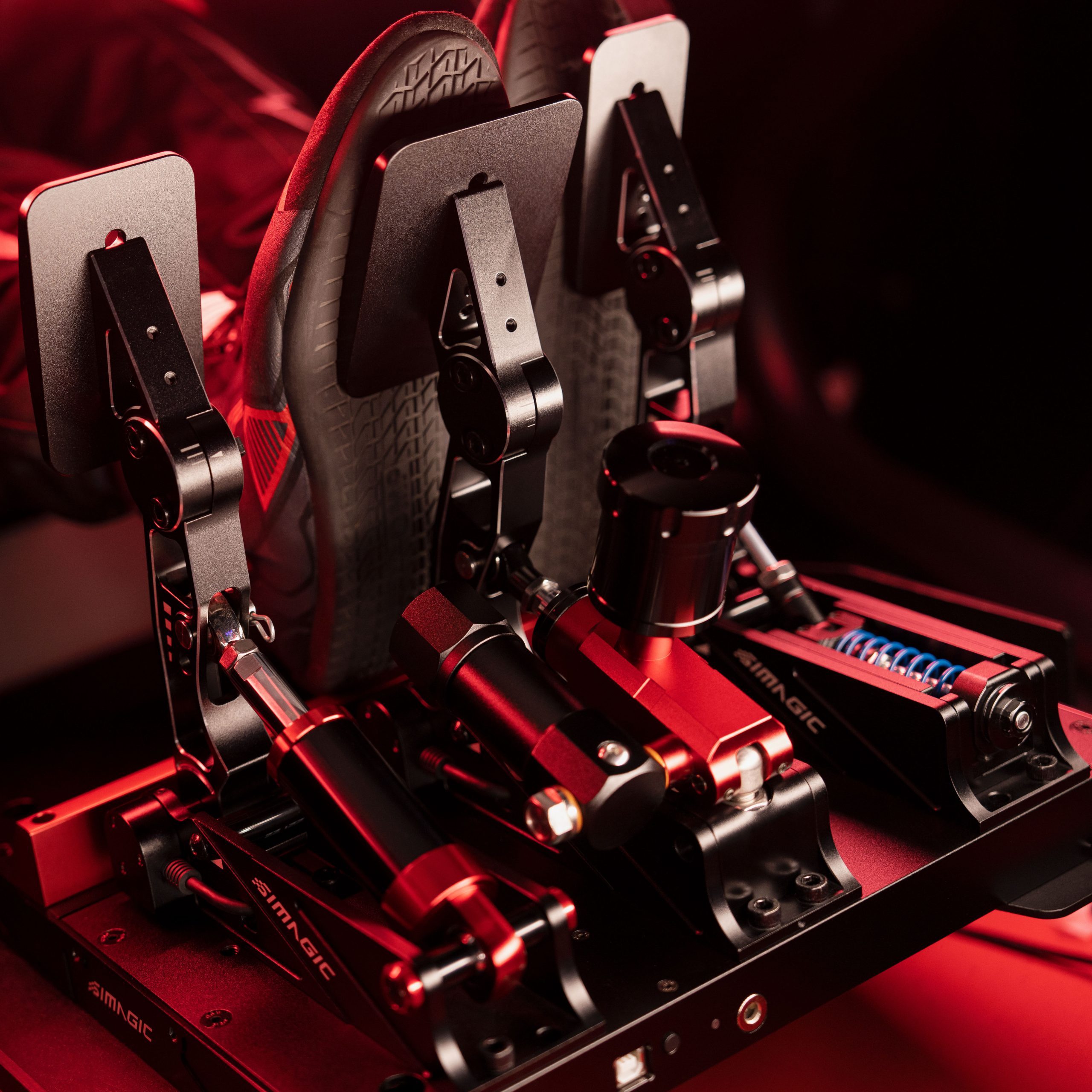 Simagic P1000-RS pedal set - black