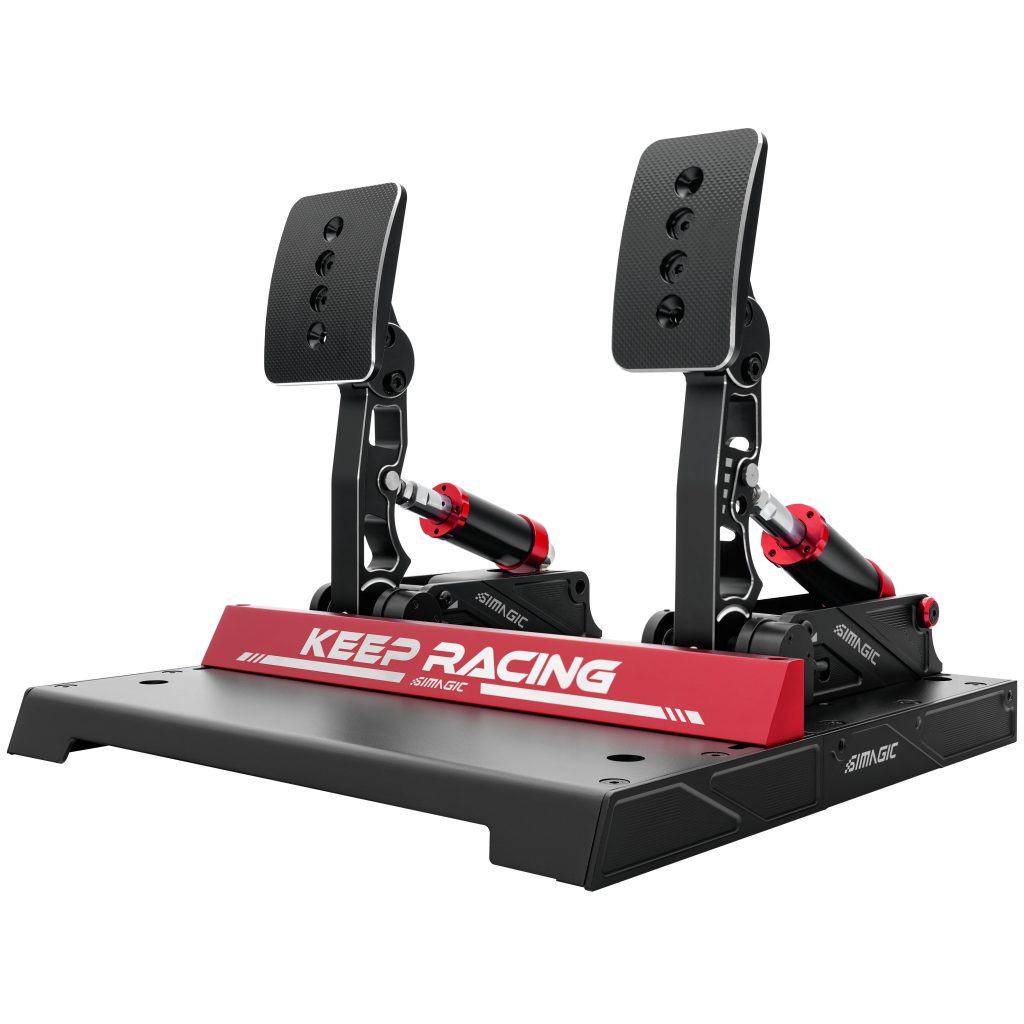 Simagic P1000-F 2-piece pedal set - black