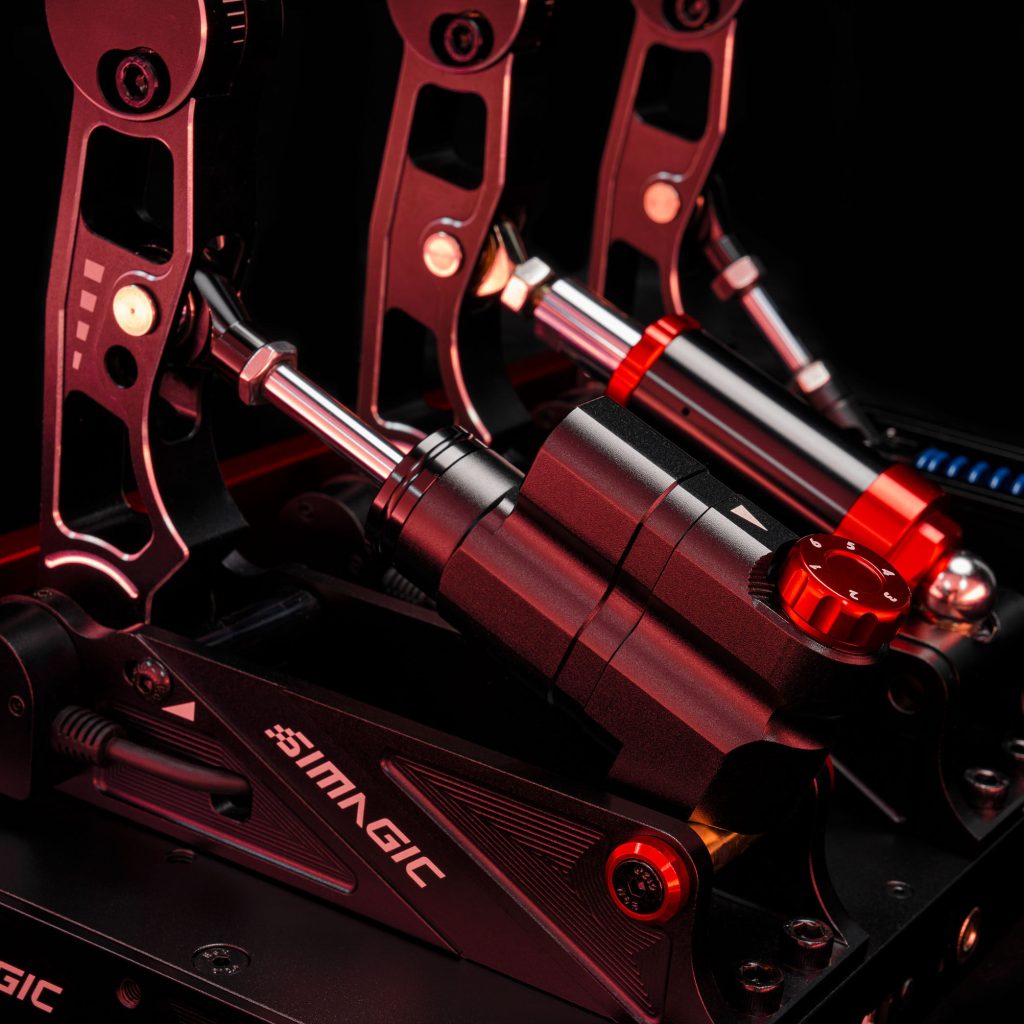 Simagic P-HTS add-on hydraulic system for P1000 accelerator pedal