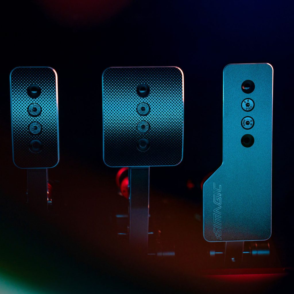 Simagic P1000 extended accelerator plate