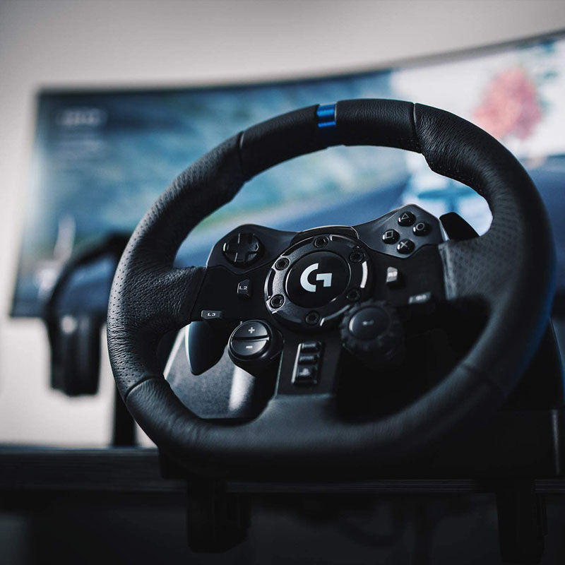 Logitech G923 Trueforce Racing Wheel for PS4/PS5/PC
